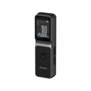 ATuMan LS-A Laser Distance Meter 50m – High Precision Measuring Tool with Large Display for Construction & DIY