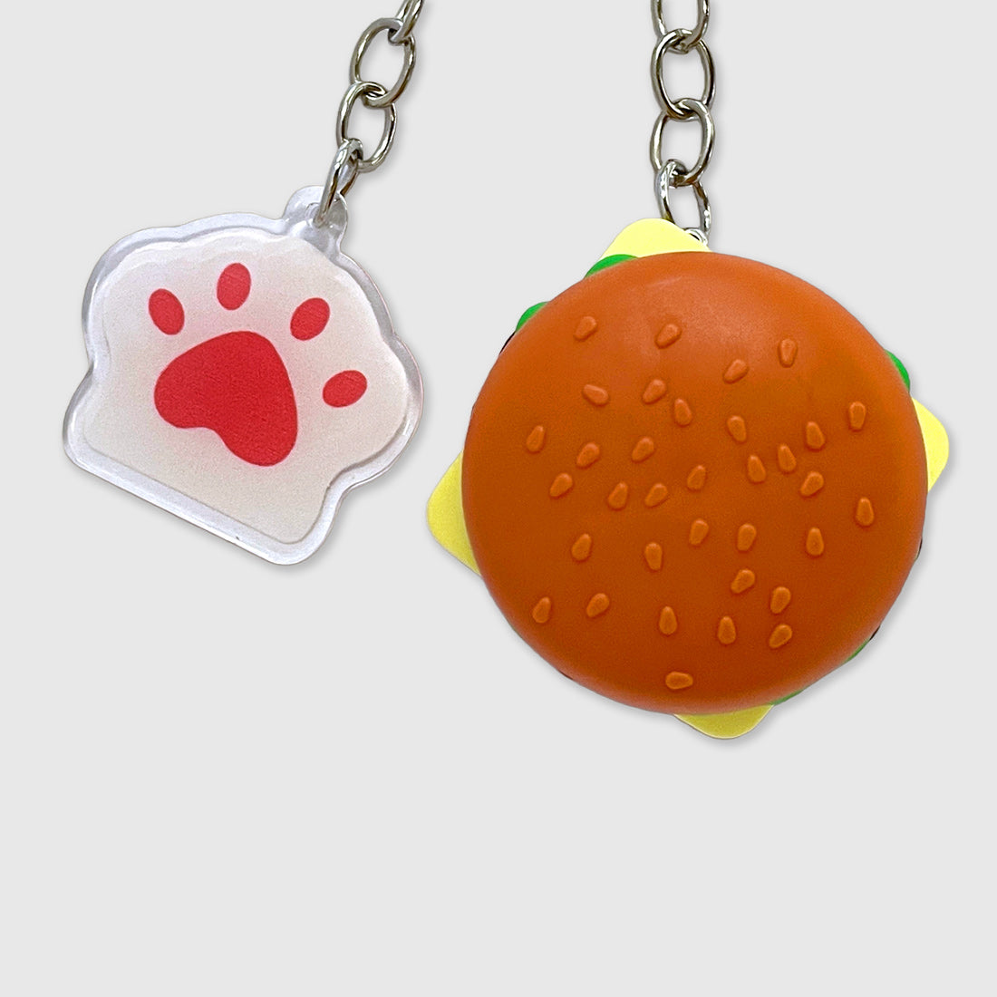 Kitten Hamburger Stacks Charm