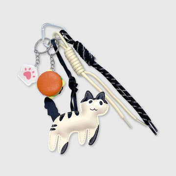 Kitten Hamburger Stacks Charm
