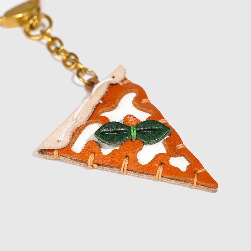 Pizza  Leather Charm