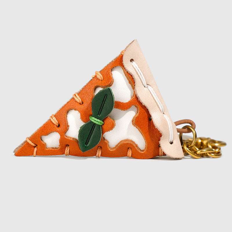 Pizza  Leather Charm