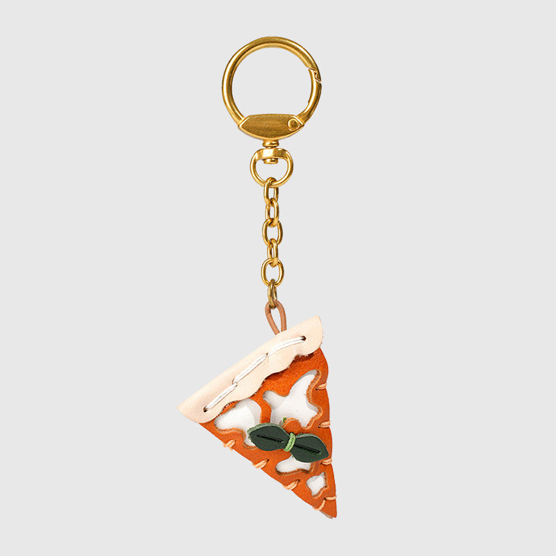 Pizza  Leather Charm