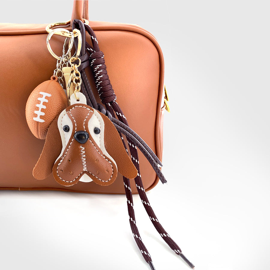 Beagle Doggy Out Door Life Stacks Charm
