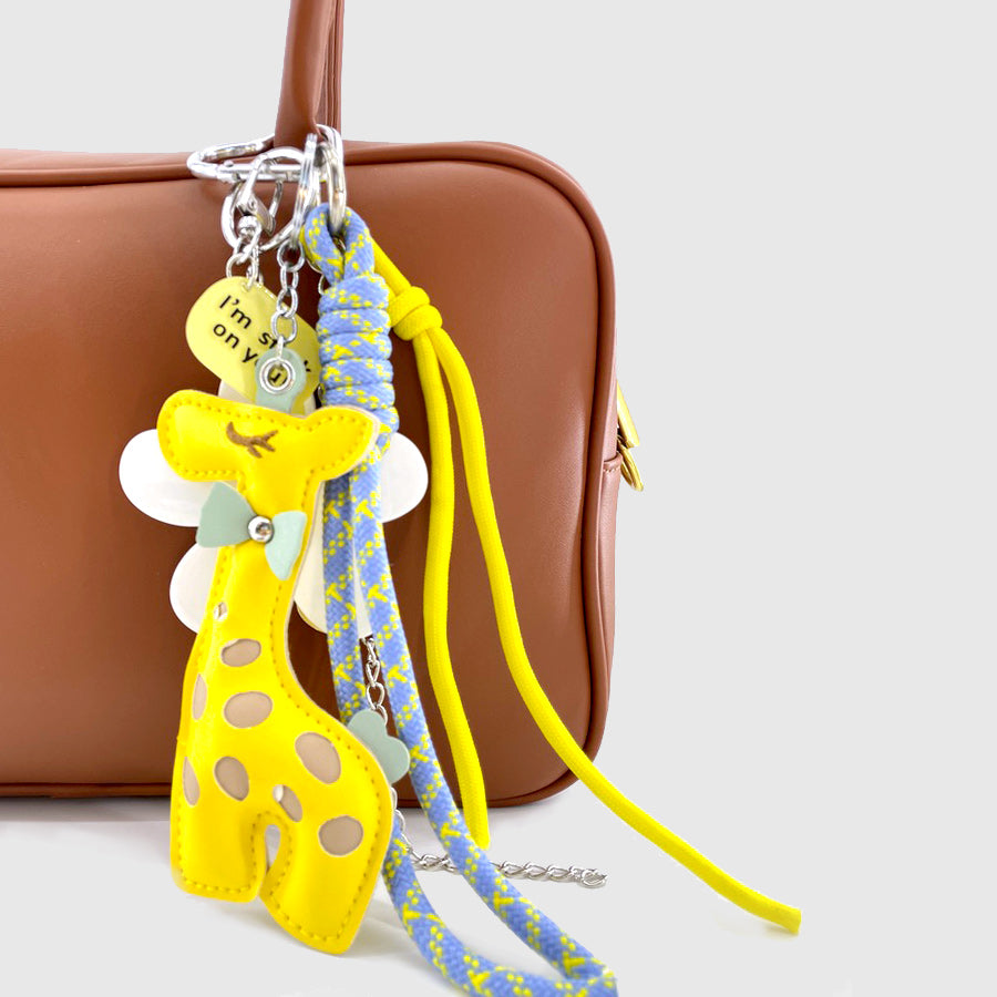 Forest Series Giraffe Daisy Stacks Charm