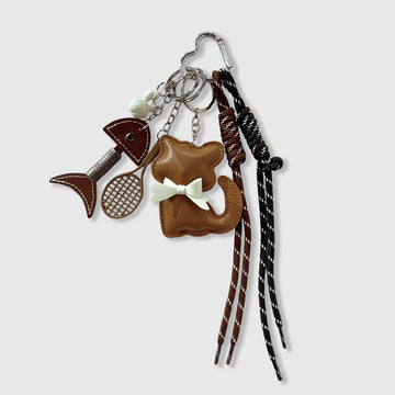 Kitten Fishbone Stacks Charm