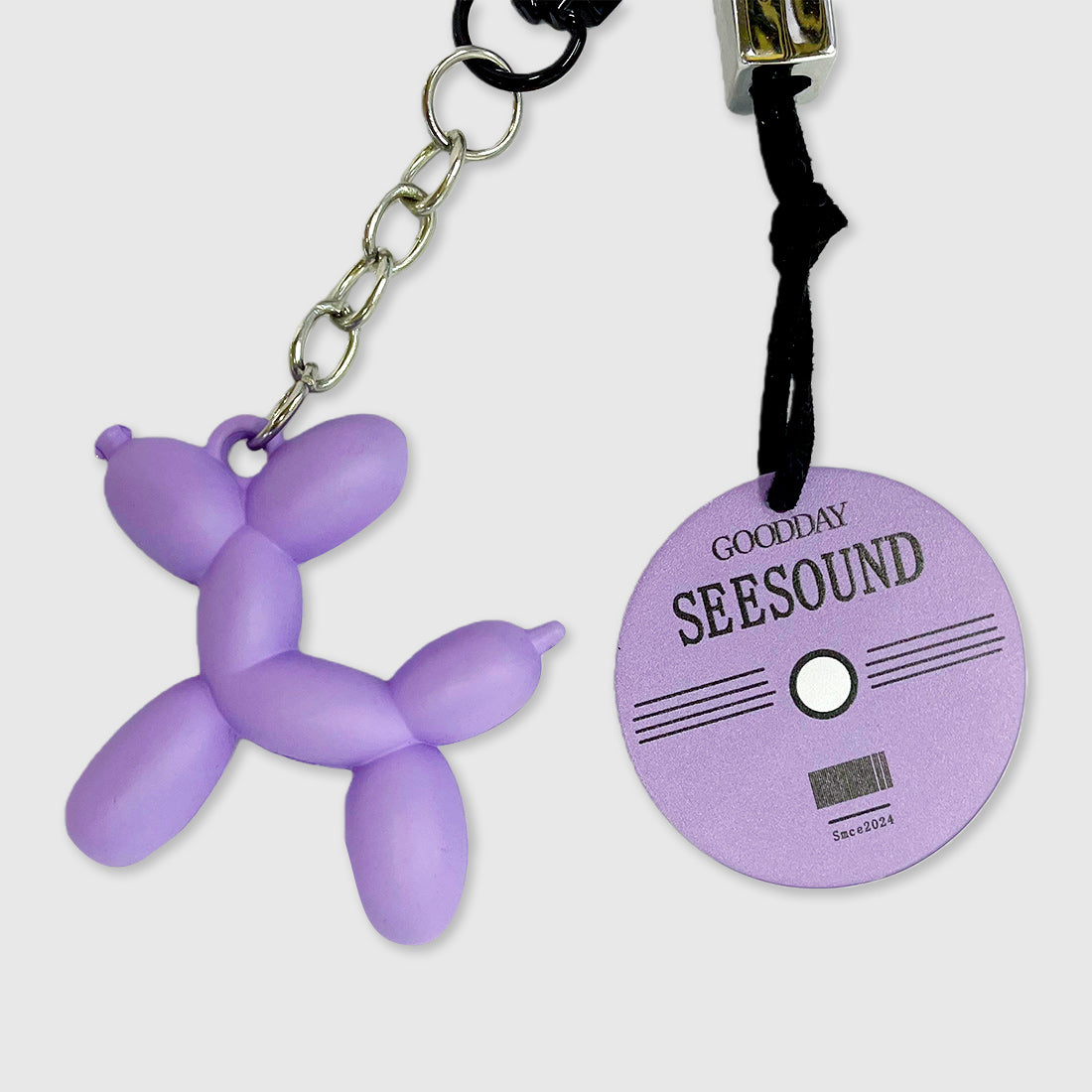 Coal Balls Deer Letters Stacks Charm