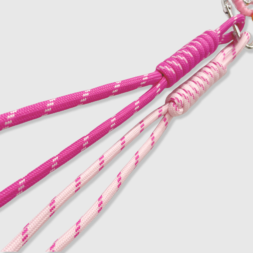 Pink Yellow Flowers Stacks Charm