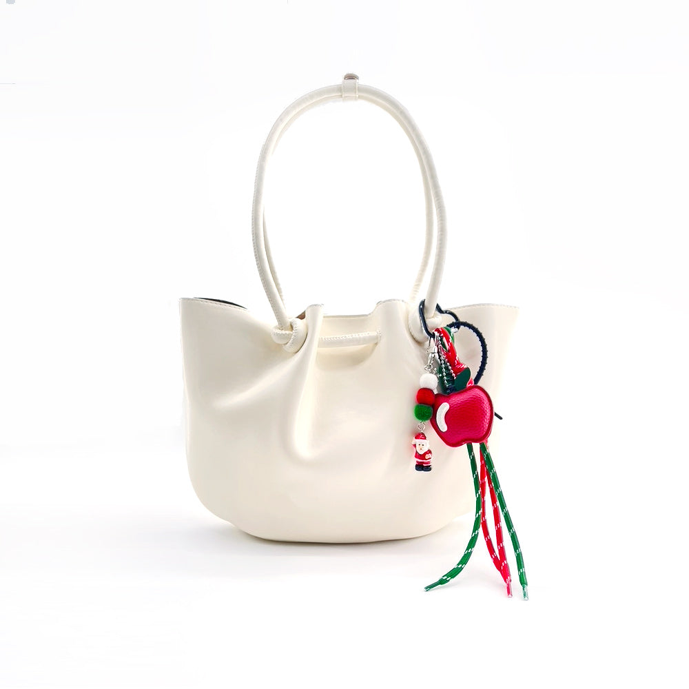 Red Apple Christmas Stacks Charm