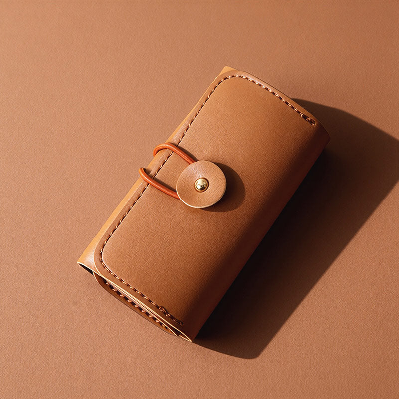 Foldable Leather Jewelry Organizer Case