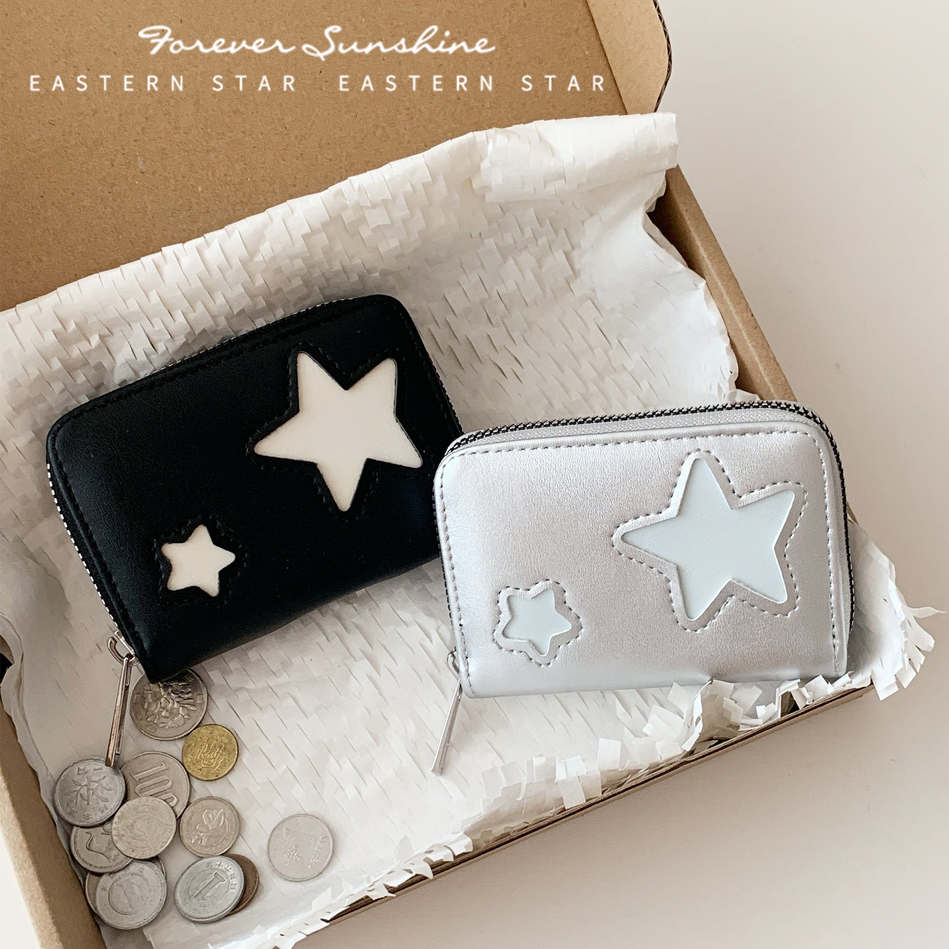 Cute Star Accordion Card Holder