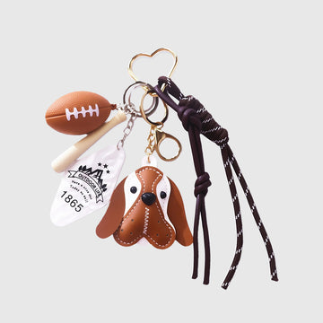 Beagle Doggy Out Door Life Stacks Charm