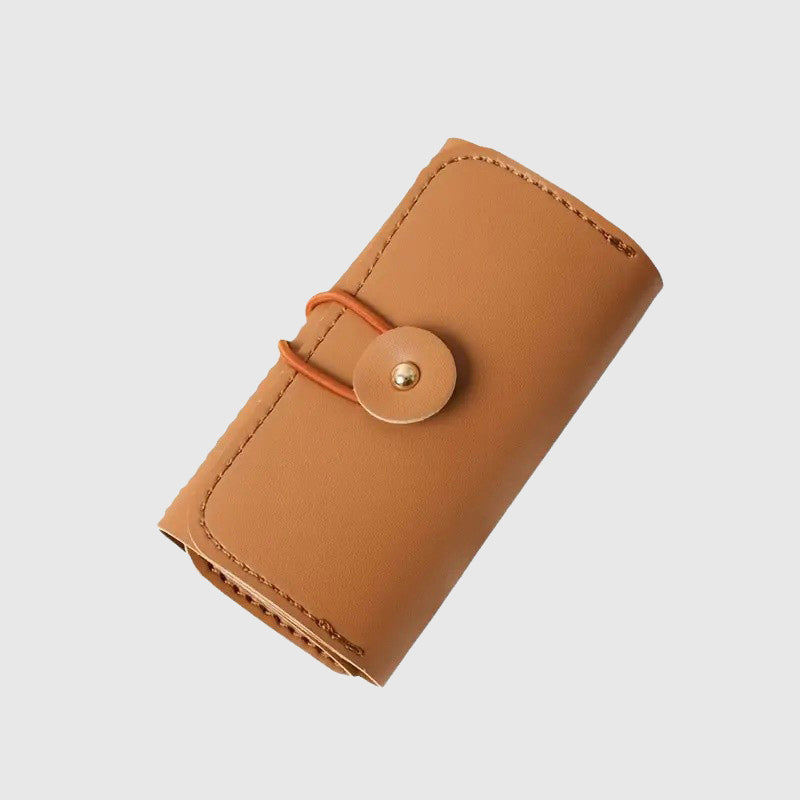 Foldable Leather Jewelry Organizer Case