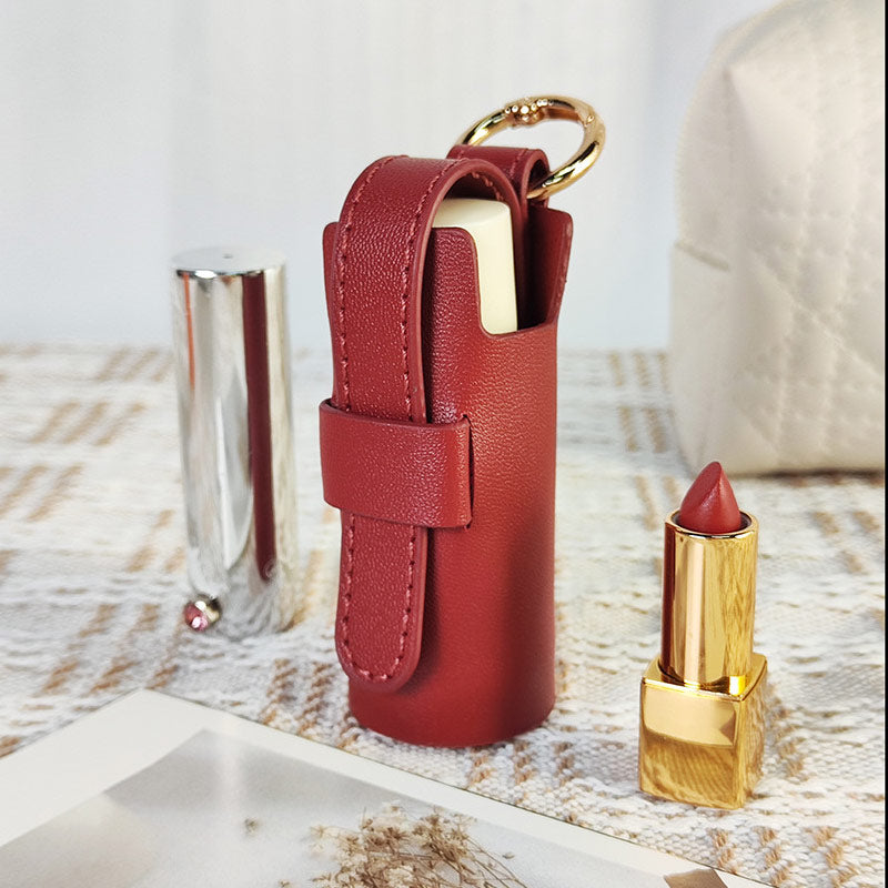 Leather Lipstick Case