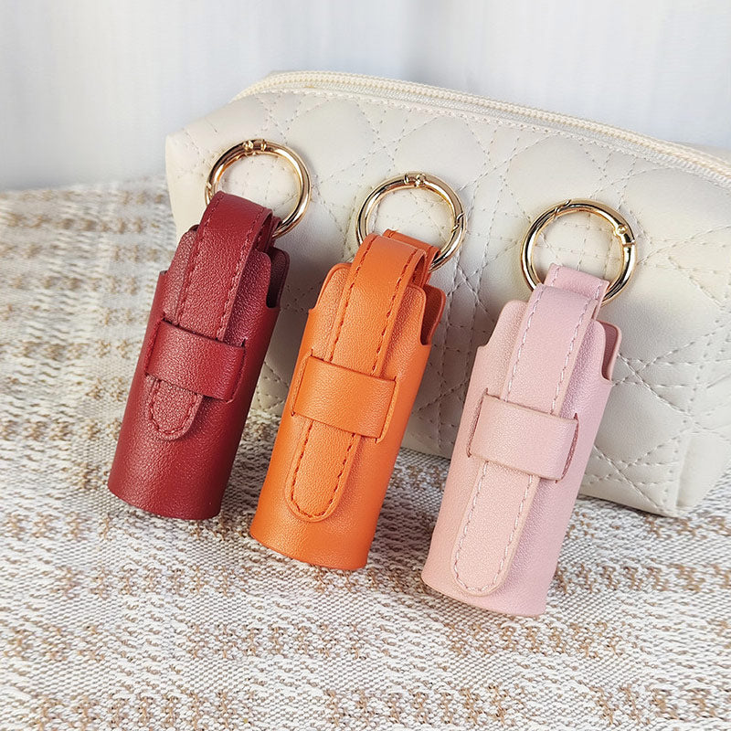Leather Lipstick Case