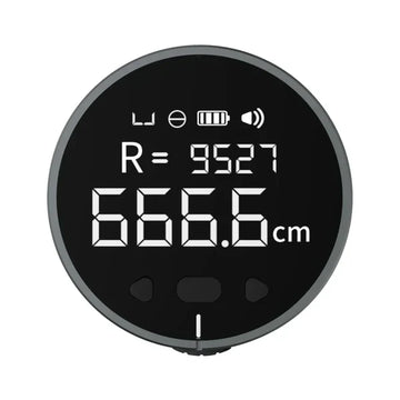 ATuMan mini Q Digital Rolling Measuring Tool – 8-in-1 Mini Electronic Ruler for Flat & Curved Surfaces