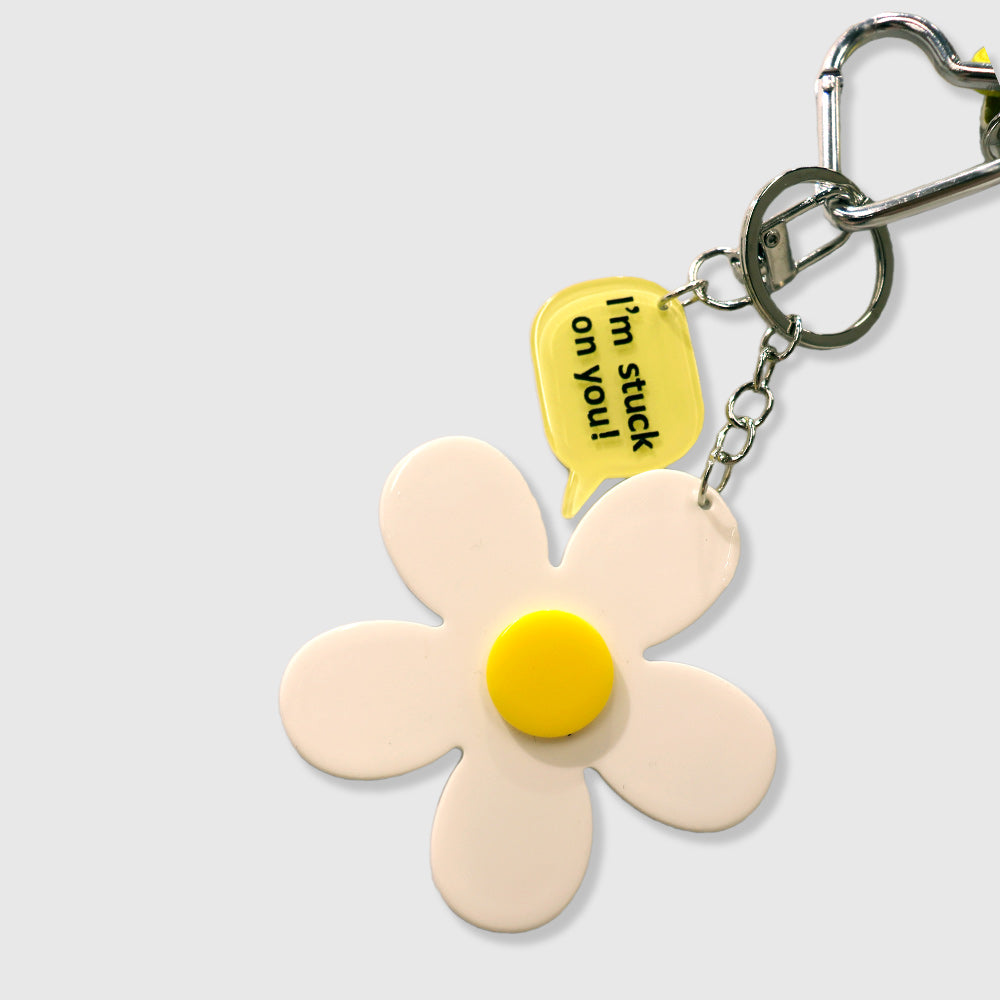 Forest Series Giraffe Daisy Stacks Charm