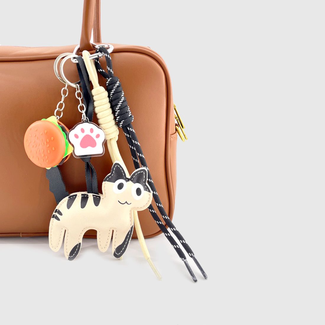 Kitten Hamburger Stacks Charm