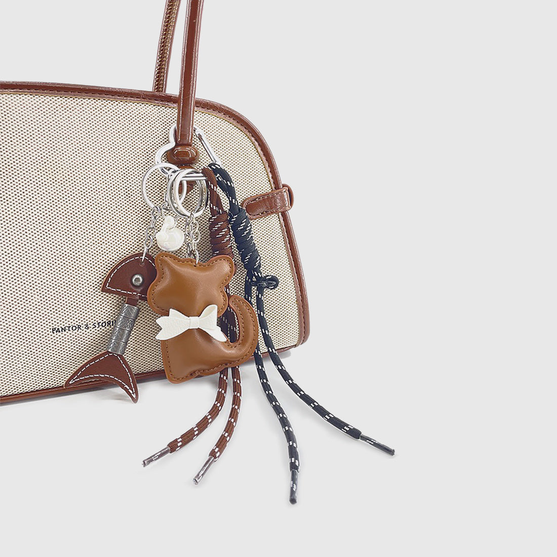 Kitten Fishbone Stacks Charm