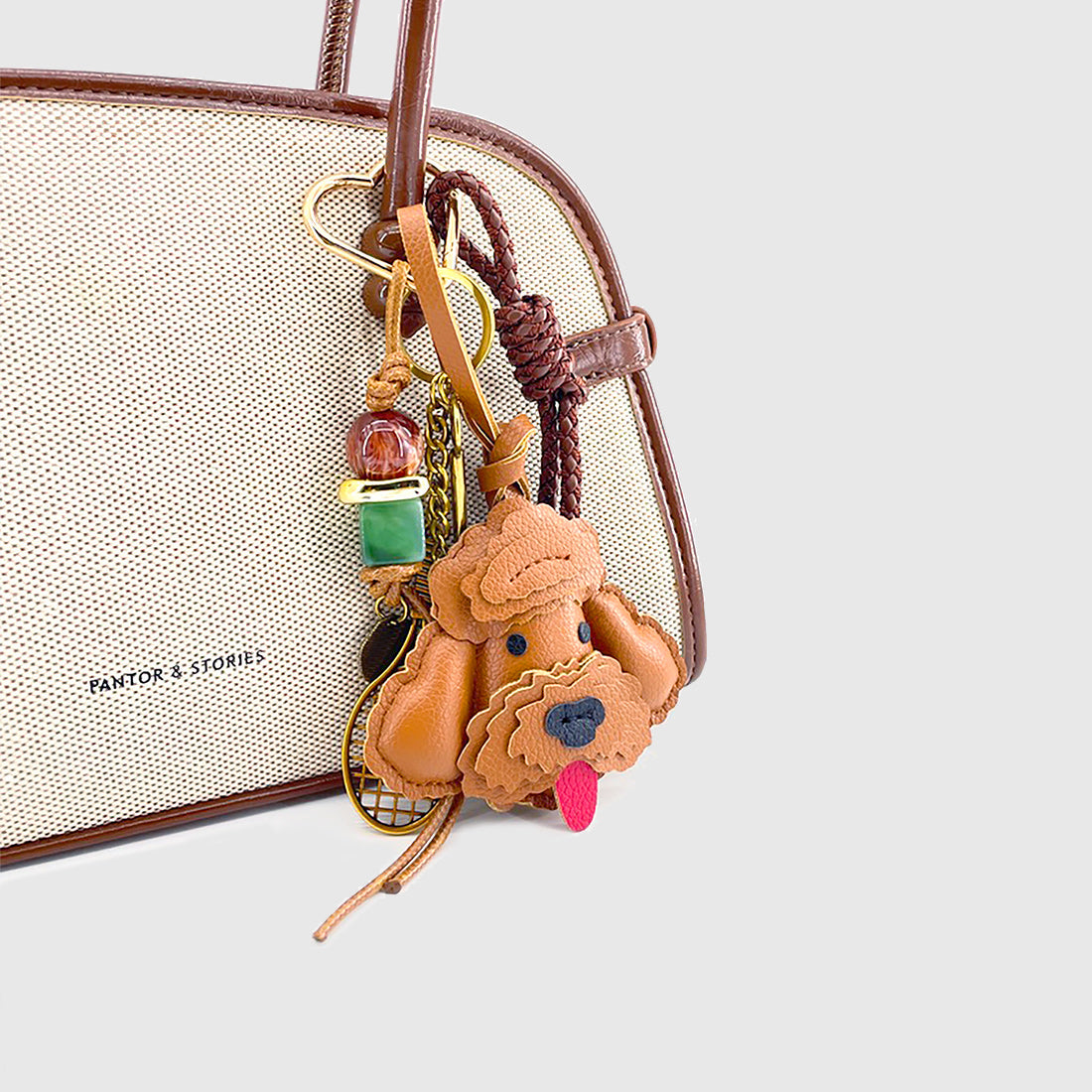 Naughty Poodle Stacks Charm