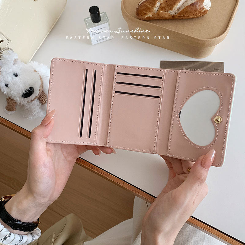 Elegant Bow Pearl Card Holder