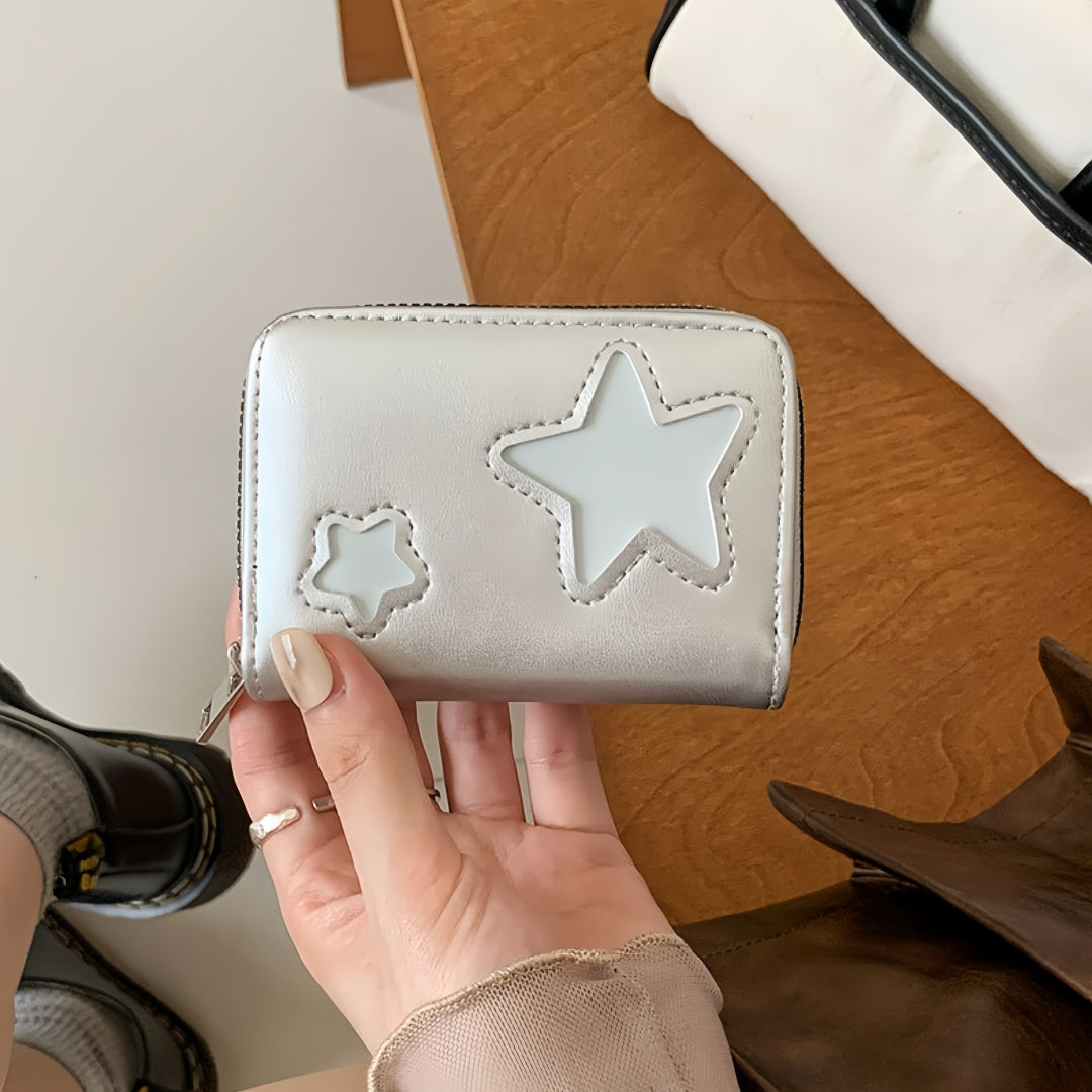 Cute Star Accordion Card Holder