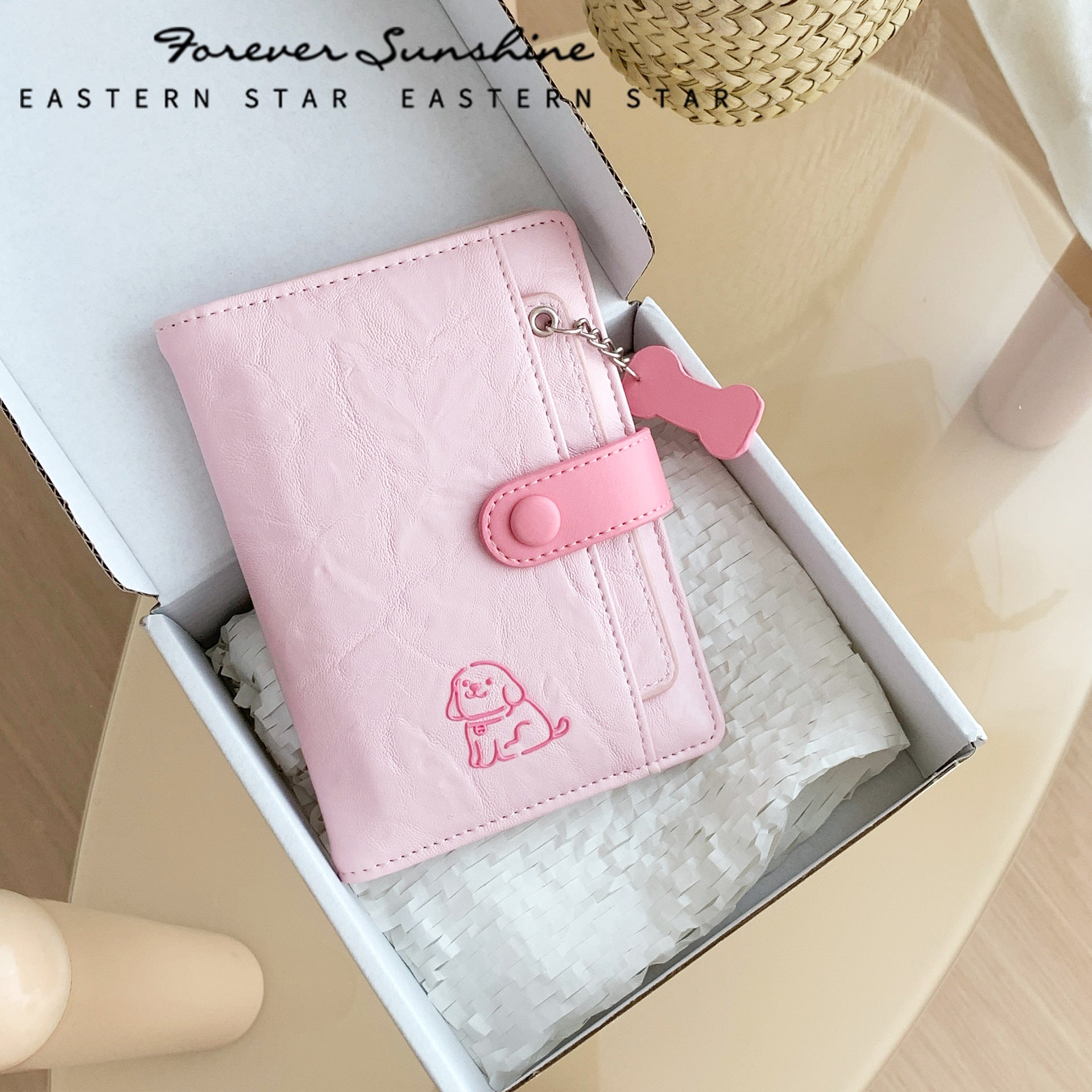 Adorable Puppy Passport Card Holder