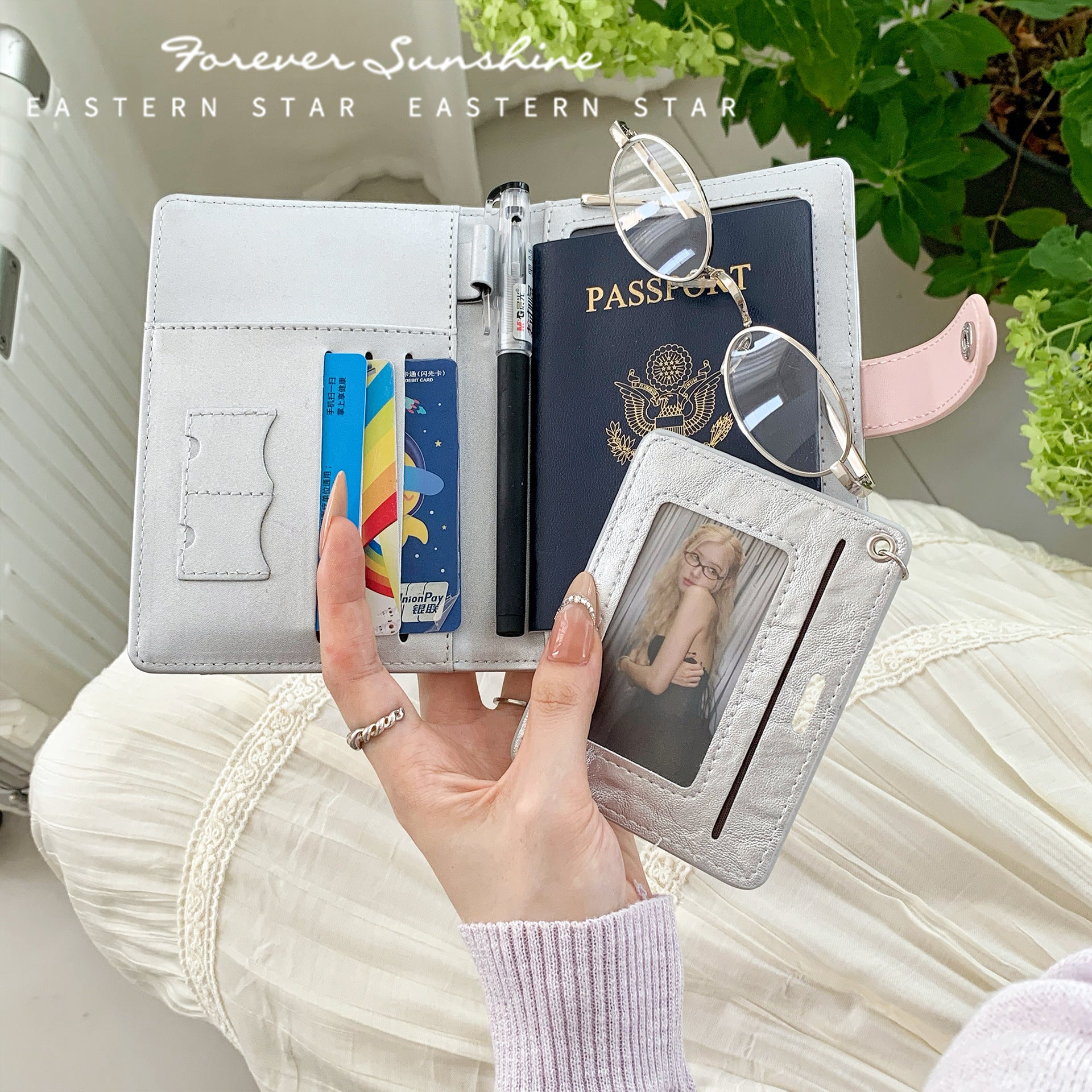 Adorable Puppy Passport Card Holder